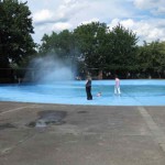 Plansche - Wasserspielplatz in Berlin