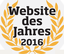 Webseite des Jahres 2016