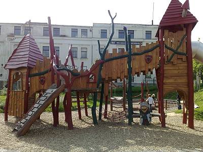 Abenteuerspielplatz Big Play am Big Palais in Gotha